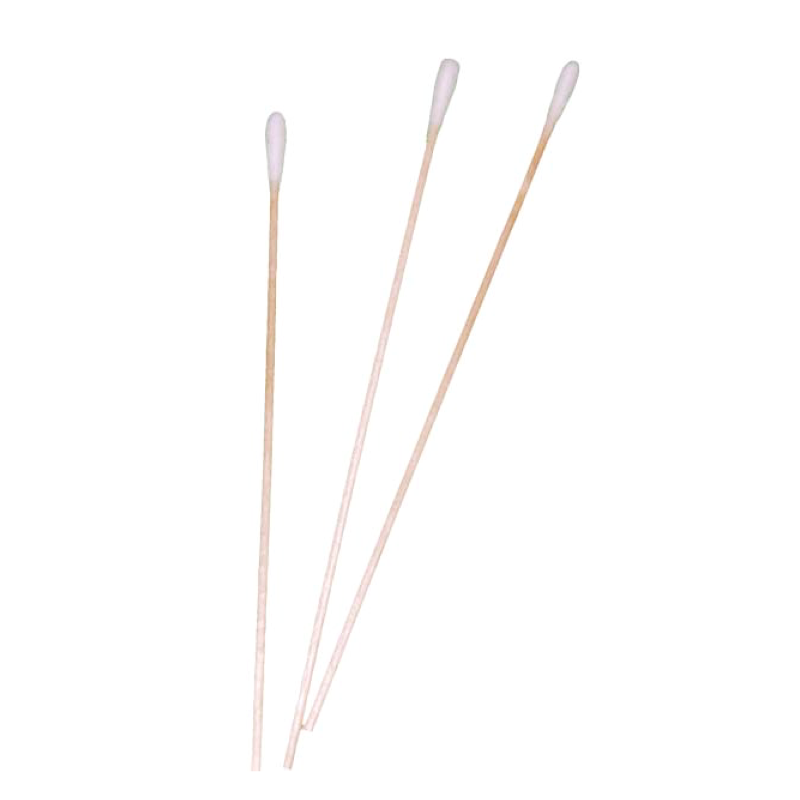 Q-tips: 6" long