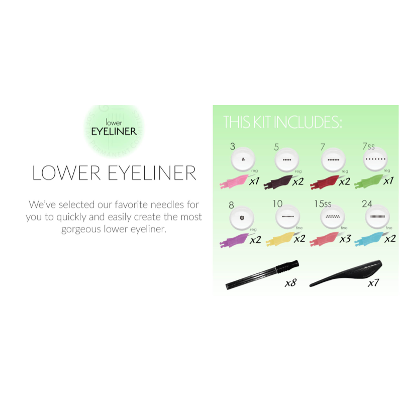 Kit: Eyeliner Needle Mini Kits