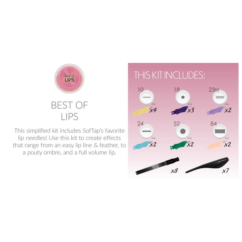 Kit: Lip Needle Mini Kits