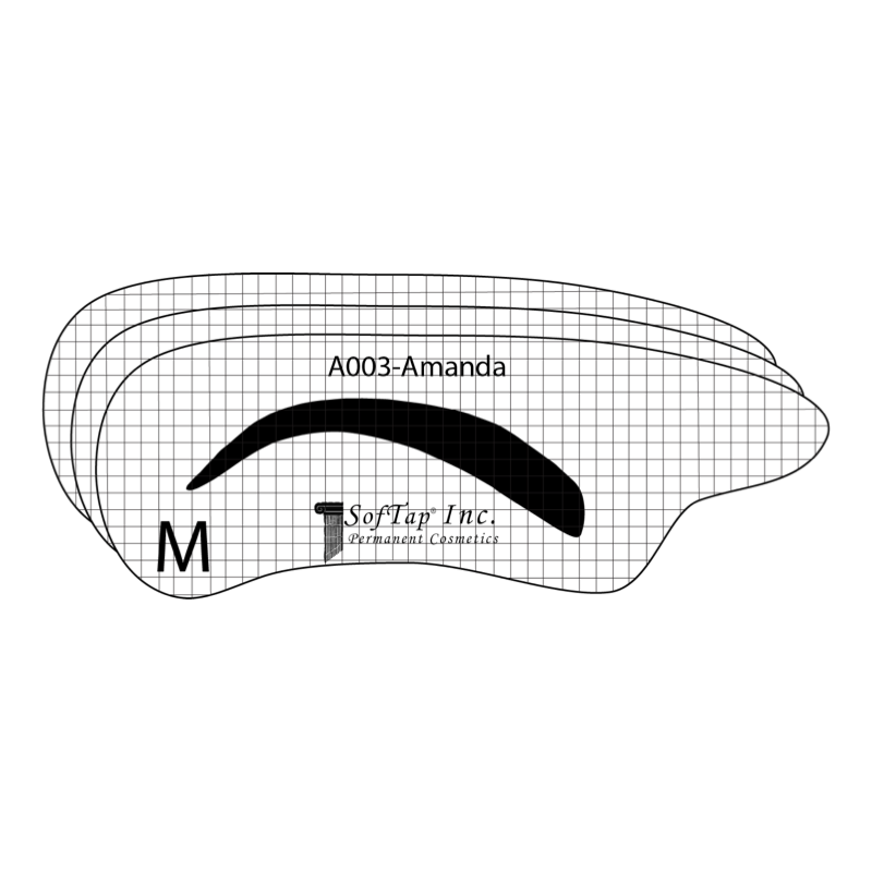 Stencil A003 - Amanda - SofTap