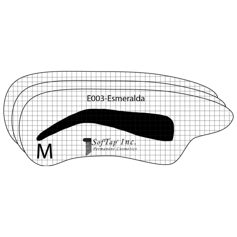 Stencil E003 - Esmeralda - SofTap
