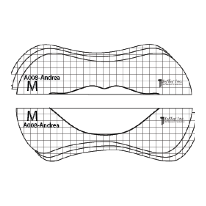 Stencil A008 - Andrea - SofTap