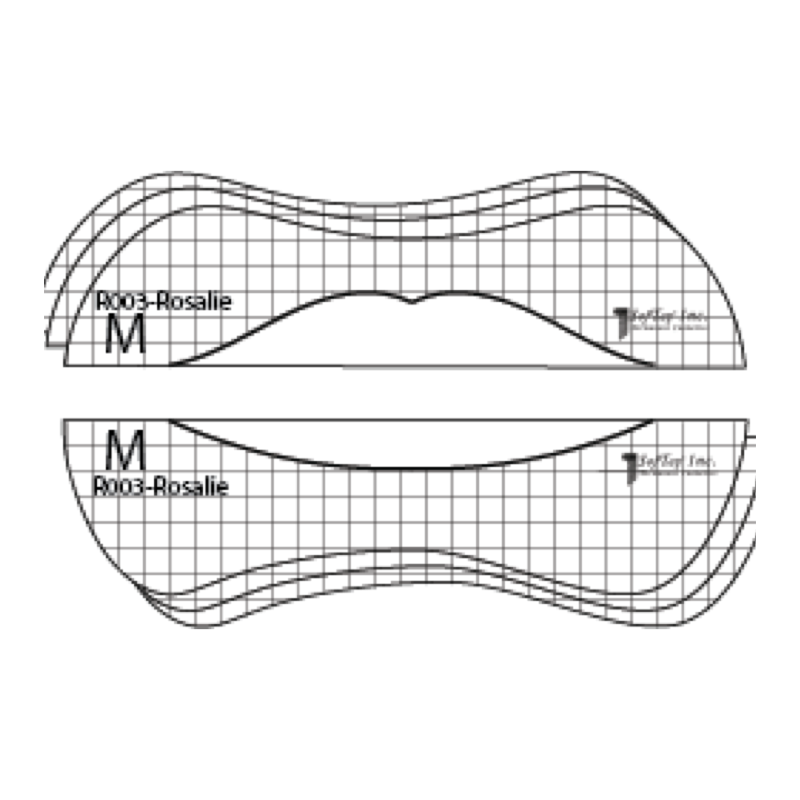 Stencil R003 - Rosalie - SofTap