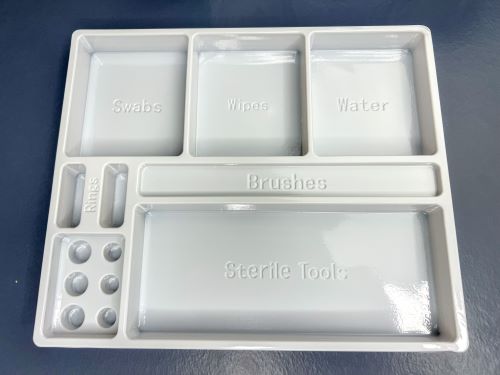 Tray: SofTap Needle/Supply Organizer