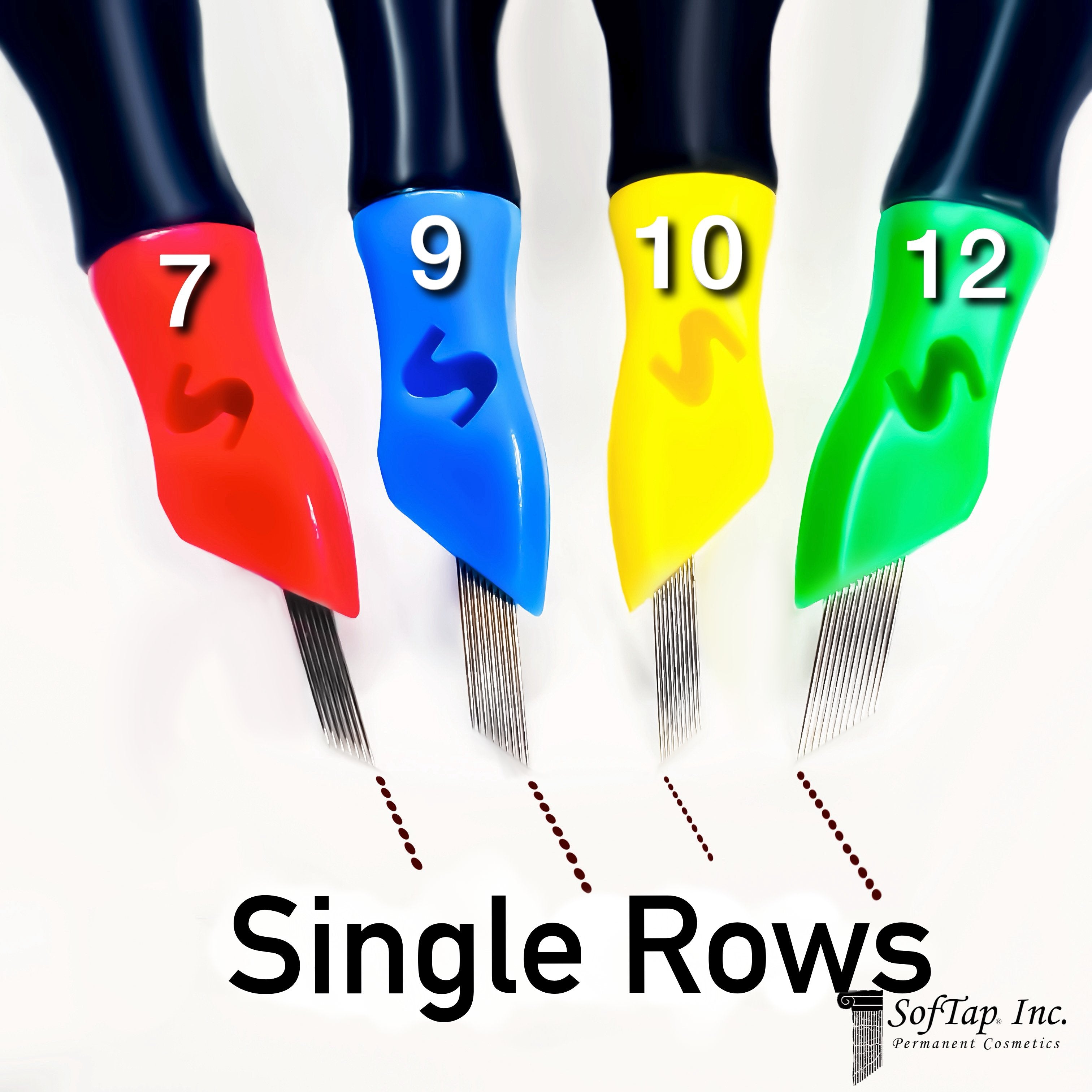 Single Row Hand Method Needles for PMU | SofTap