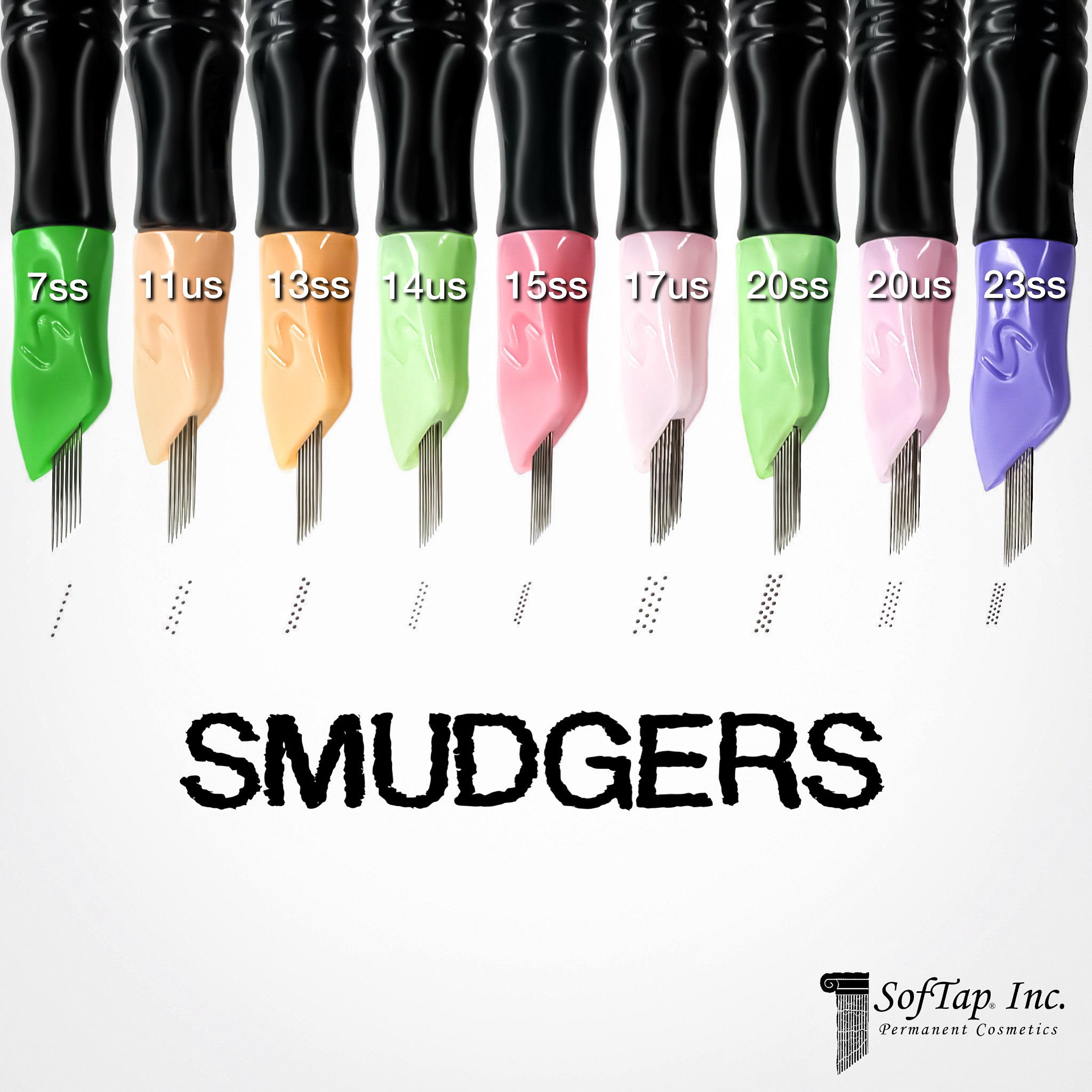 Smudger Hand Method Needles for PMU | SofTap