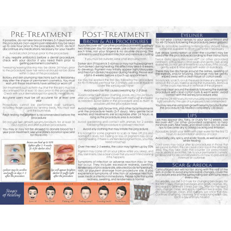 Brochure: Aftercare - SofTap