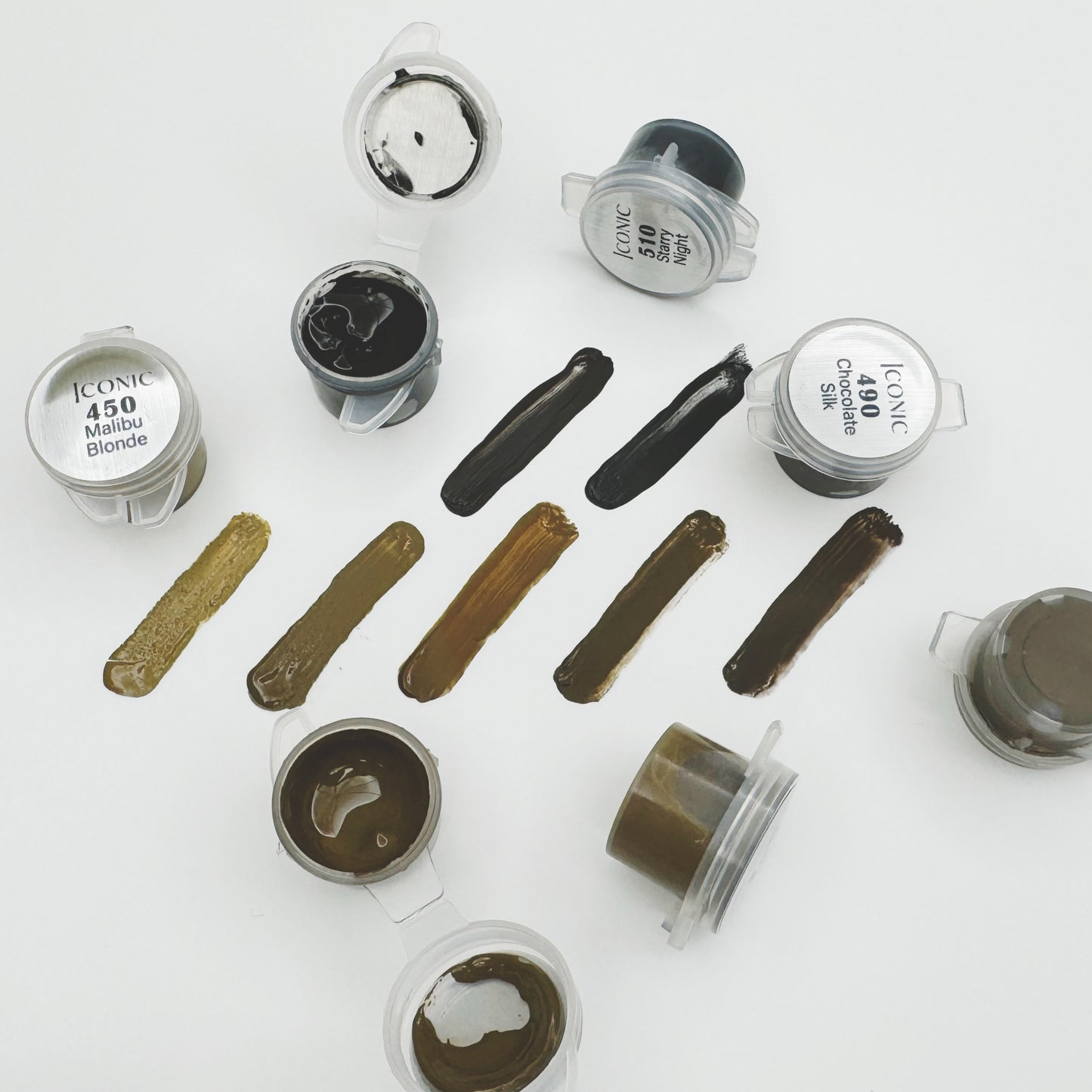 Iconic SofTap Pigment Samples