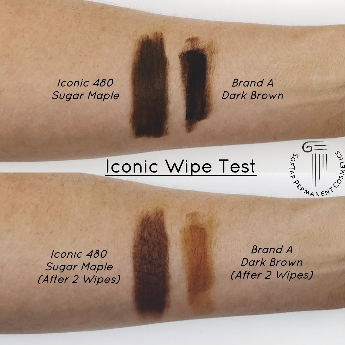 Iconic SofTap Pigment Samples