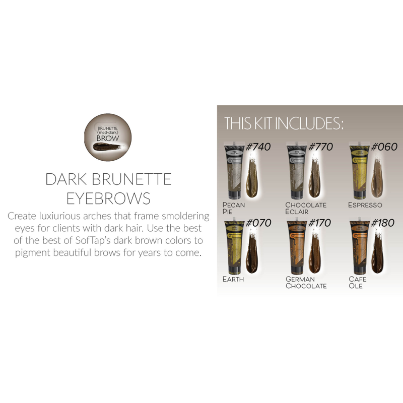 Kit: Brow Color Mini Kits - SofTap