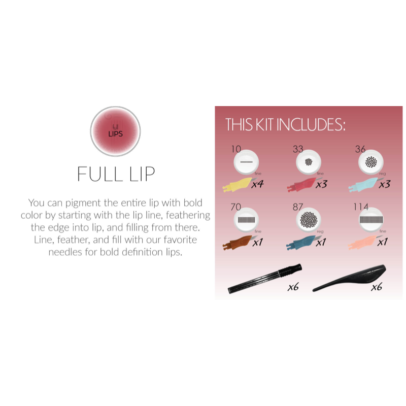 Kit: Lip Needle Mini Kits