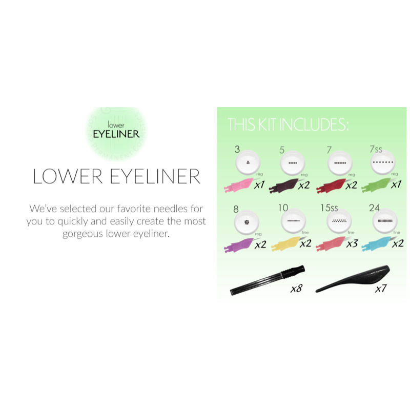 Kit: Eyeliner Needle Mini Kits - SofTap