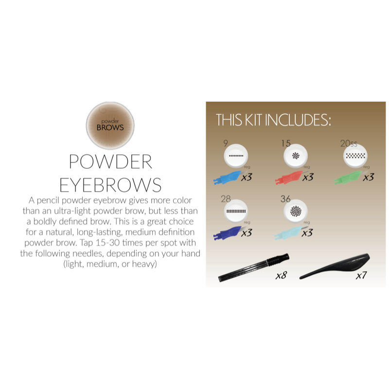 Kit: Brow Needle Mini Kits - SofTap