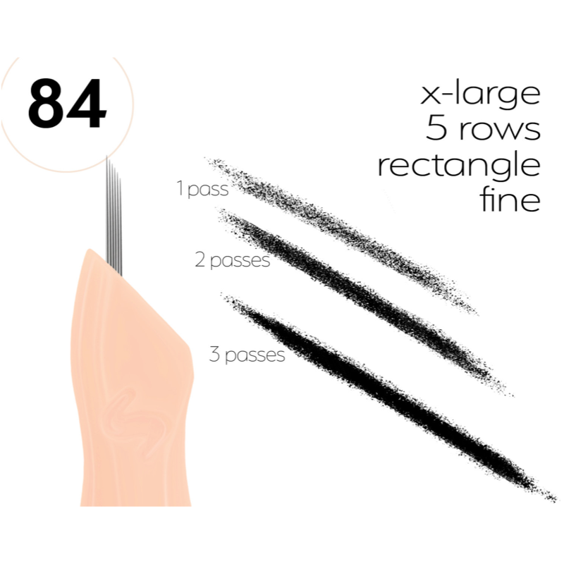 84 Prong Extra Fine Straight