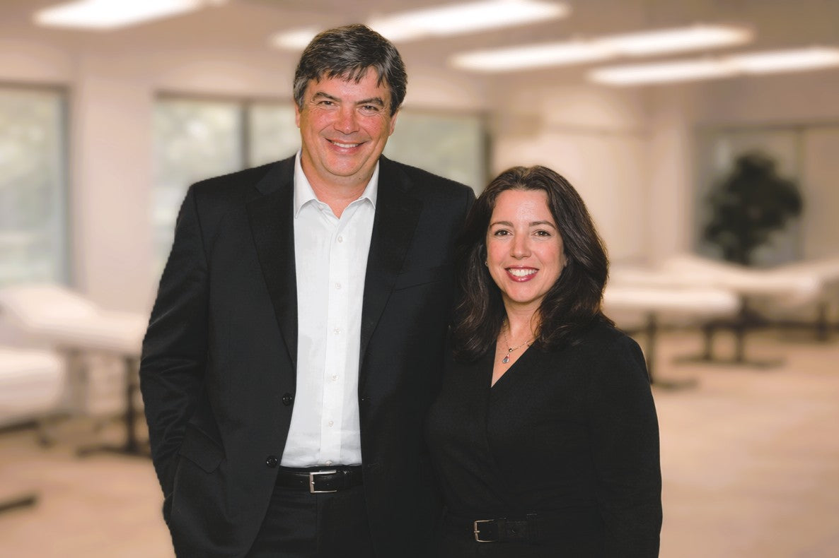 Founders of SofTap permanent makeup, established in 1988, photographed at SofTap headquarters.