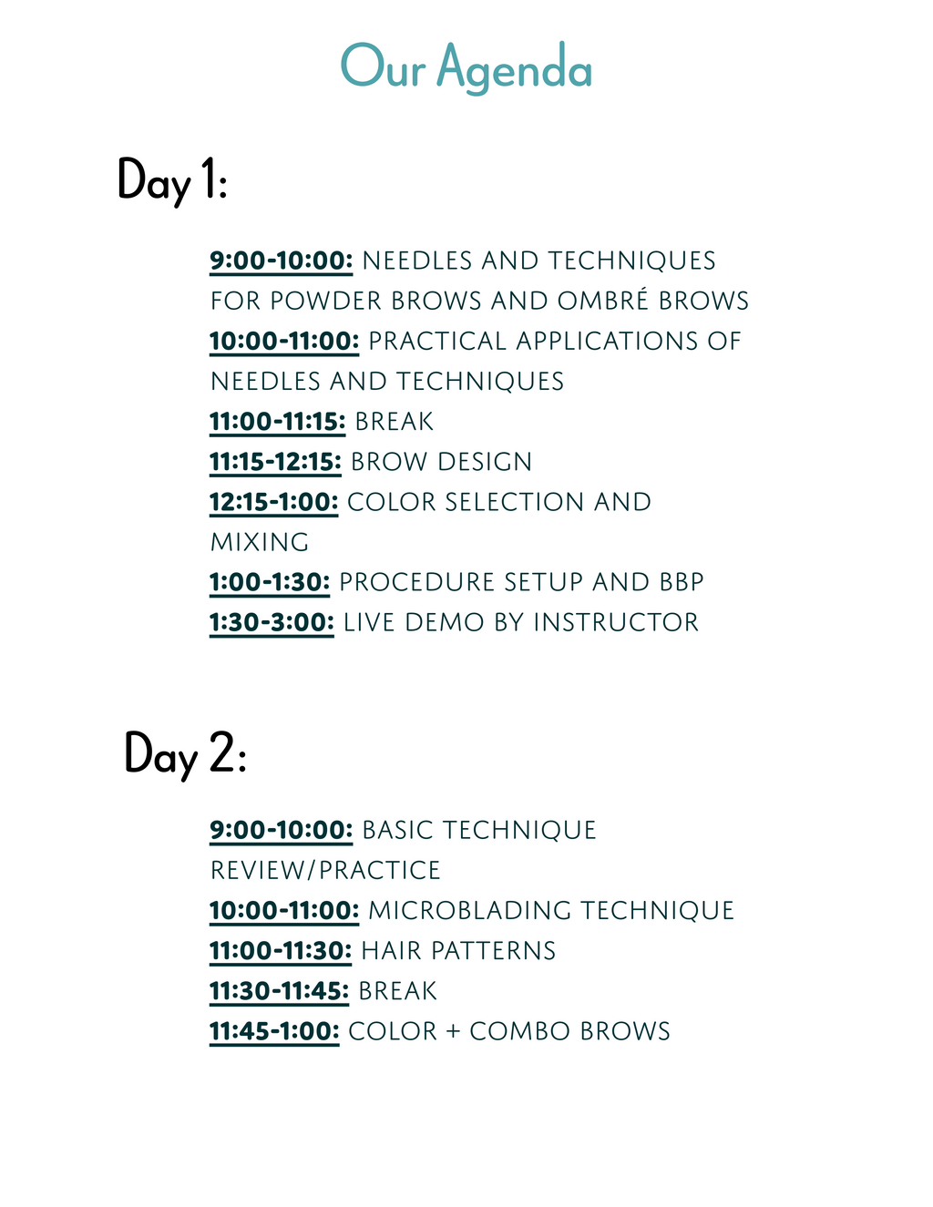 SofTap Spring Break Workshops (3/31-4/1)