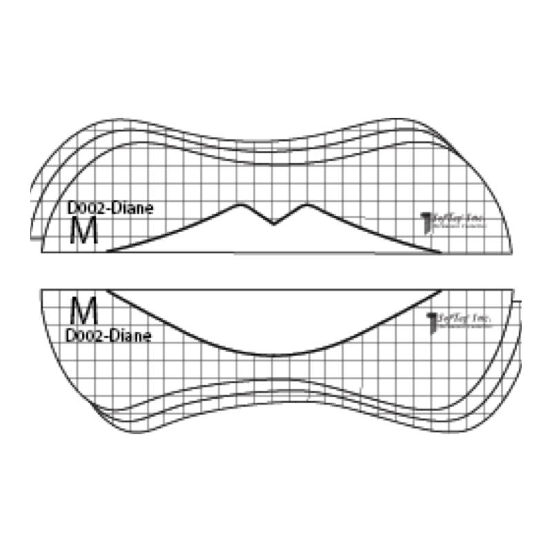 Stencil D002 - Diane - SofTap