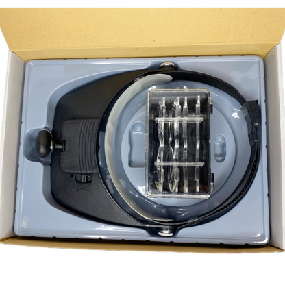 Magnifier: Head Magnifier w/Center LED Lights - SofTap