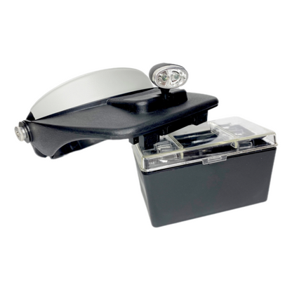 Magnifier: Head Magnifier w/Center LED Lights - SofTap