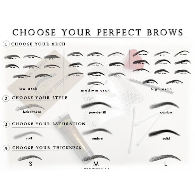 Poster: Choose Your Perfect Brow - SofTap