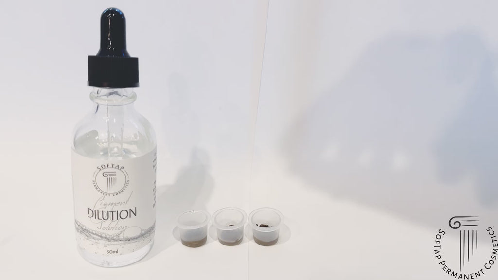 SofTap dilution solution for compatible pigment consistency with machine