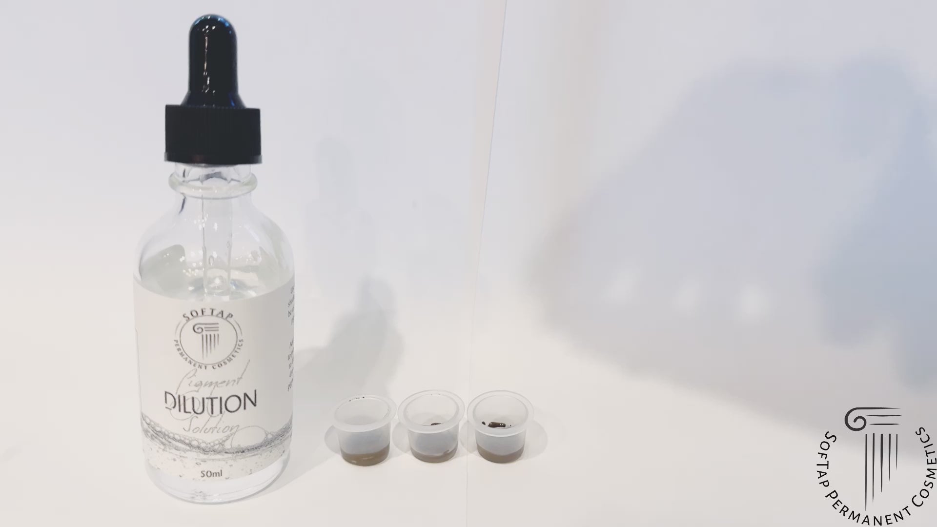 SofTap dilution solution for compatible pigment consistency with machine