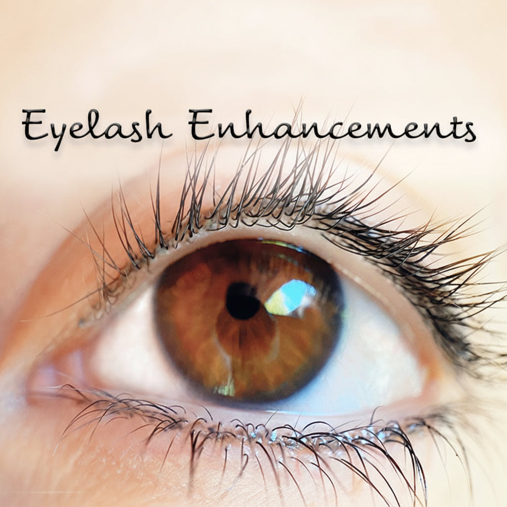 Close-up of an eye with SofTap eyeliner enhanced pigment tattooed between the eyelashes for an eyelash enhancement online class