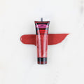 SofTap permanent makeup pigment Innocence tube with color swatch on marble background