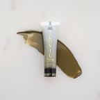 SofTap permanent makeup Iconic pigment Manuka tube with color swatch on marble background