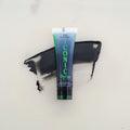 SofTap permanent makeup Iconic pigment Starry Night tube with color swatch on marble background